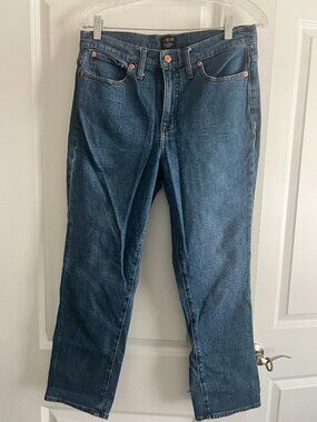 J.Crew Essential Straight Jean All-Day Stretch Size 29 WORN 1x